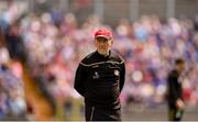 6 July 2019; Tyrone Manager Mickey Harte prior to the GAA Football All-Ireland Senior Championship Round 4 match between Cavan and Tyrone at St. Tiernach's Park in Clones, Monaghan. Photo by Ben McShane/Sportsfile