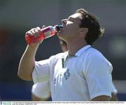 4 November 2003; David Wallace pictured during training in preparation for the Ireland v France game. 2003 Rugby World Cup Irish squad training, Whitten Oval, Melbourne, Victoria, Australia. Picture credit; Ray McManus / SPORTSFILE *EDI*