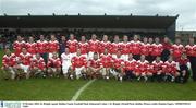 19 October 2003; St. Brigids squad. Dublin County Football Final, Kilmacud Crokes v St. Brigids, Parnell Park, Dublin. Picture credit; Damien Eagers / SPORTSFILE *EDI*