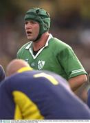 11 October 2003; Anthony Foley, Ireland. 2003 Rugby World Cup, Pool A, Ireland v Romania, Central Coast Stadium, Gosford, New South Wales, Australia. Picture credit; Brendan Moran / SPORTSFILE *EDI*