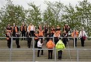 2 June 2013; Stewards receive their pre-match briefing. Ulster GAA Football Senior Championship, Quarter-Final, Derry v Down, Celtic Park, Derry. Picture credit: Oliver McVeigh / SPORTSFILE