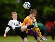 14 June 2013; Ciaran Donnolly, Kildare, in action against Luke O'Neill, Wexford. 2013 SFAI Umbro Kennedy Bowl Final, Kildare v Wexford, UL Arena, University of Limerick, Limerick. Picture credit: Brian Lawless / SPORTSFILE