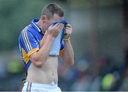 15 June 2013; Damian Power, Wicklow, after the final whistle. Leinster GAA Football Senior Championship Quarter-Final, Wicklow v Meath, County Grounds, Aughrim, Co. Wicklow. Picture credit: Matt Browne / SPORTSFILE