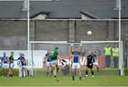 15 June 2013; Michael Newman, Meath, scores from a free kick during the game against Wicklow. Leinster GAA Football Senior Championship Quarter-Final, Wicklow v Meath, County Grounds, Aughrim, Co. Wicklow. Picture credit: Matt Browne / SPORTSFILE