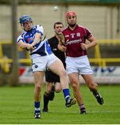 16 June 2013; Stephen Maher scores a point for Laois after seven seconds. Leinster GAA Hurling Senior Championship Quarter-Final, Laois v Galway, O'Moore Park, Portlaoise, Co. Laois. Picture credit: Ray McManus / SPORTSFILE
