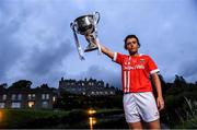 8 July 2019; #FollowOurJourney: The journey to Croke Park for the participating contenders in the 2019 TG4 Ladies Football Championships begins on Saturday, 13 July. Senior Champions Dublin will feature on a LIVE TG4 double-bill when they take on Munster runners-up Waterford, while Connacht Champions Galway are up against Kerry. 17 Championship games will be broadcast exclusively on TG4 throughout the summer, with the Senior and Intermediate championships to be played once again on a round-robin basis. You can follow the journey of all 32 teams involved in the Senior, Intermediate and Junior Championships, as they aim to make it Croke Park for TG4 All-Ireland Finals Sunday on 15 September. A number of top inter-county stars travelled to the spectacular Ballynahinch Castle Hotel in county Galway to mark the beginning of the TG4 All-Ireland series. Pictured is Doireann O'Sullivan of Cork with the Brendan Martin Cup. #ProperFan. Photo by Brendan Moran/Sportsfile