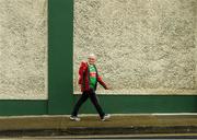 6 July 2019; A Mayo supporter makes his way into the ground ahead of the GAA Football All-Ireland Senior Championship Round 4 match between Galway and Mayo at the LIT Gaelic Grounds in Limerick. Photo by Eóin Noonan/Sportsfile
