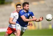 6 July 2019; Niall Murray of Cavan in action against Michael Cassidy of Tyrone  during the GAA Football All-Ireland Senior Championship Round 4 match between Cavan and Tyrone at St. Tiernach's Park in Clones, Monaghan. Photo by Oliver McVeigh/Sportsfile