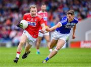 6 July 2019; Michael Hurley of Cork in action against Sean Byrne of Laois during the GAA Football All-Ireland Senior Championship Round 4 match between Cork and Laois at Semple Stadium in Thurles, Tipperary. Photo by Matt Browne/Sportsfile