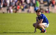 6 July 2019; A dejected Thomas Galligan of Cavan following the GAA Football All-Ireland Senior Championship Round 4 match between Cavan and Tyrone at St. Tiernach's Park in Clones, Monaghan. Photo by Ben McShane/Sportsfile