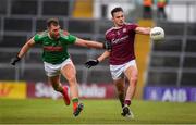 6 July 2019; Cillian McDaid of Galway in action against Aidan O’Shea of Mayo during the GAA Football All-Ireland Senior Championship Round 4 match between Galway and Mayo at the LIT Gaelic Grounds in Limerick. Photo by Brendan Moran/Sportsfile