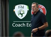 7 July 2019; UEFA Technical Advisor and former Republic of Ireland goalkeeper Packie Bonner in attendance at a FAI Coach Education Goalkeeping Conference at Johnstown House in Enfield, Co. Meath. Photo by Matt Browne/Sportsfile