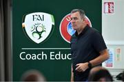 7 July 2019; UEFA Technical Advisor and former Republic of Ireland goalkeeper Packie Bonner in attendance at a FAI Coach Education Goalkeeping Conference at Johnstown House in Enfield, Co. Meath. Photo by Matt Browne/Sportsfile