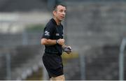 6 July 2019; Referee David Hickey during the Electric Ireland Leinster GAA Football Minor Championship Final match between Dublin and Kildare at Páirc Tailteann in Navan, Meath. Photo by Piaras Ó Mídheach/Sportsfile