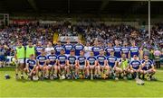 7 July 2019; The Laois team ahead of the GAA Hurling All-Ireland Senior Championship preliminary round quarter-final match between Laois and Dublin at O’Moore Park in Portlaoise, Laois. Photo by Sam Barnes/Sportsfile