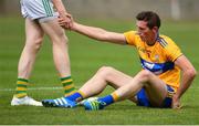 7 July 2019; Cathal O'Connor of Clare dejected following the GAA Football All-Ireland Senior Championship Round 4 match between Meath and Clare at O’Moore Park in Portlaoise, Laois. Photo by Sam Barnes/Sportsfile