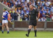 7 July 2019; Referee Alan Kelly during the GAA Hurling All-Ireland Senior Championship preliminary round quarter-final match between Laois and Dublin at O’Moore Park in Portlaoise, Laois. Photo by Sam Barnes/Sportsfile