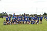 10 July 2019; Leinster players Jamison Gibson Park and Rónan Kelleher with participants during the Bank of Ireland Leinster Rugby Summer Camp at Greystones RFC in Greysrones, Wicklow. Photo by Matt Browne/Sportsfile