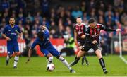 10 July 2019; Ryan Graydon of Bohemians in action against Dujon Sterling of Chelsea during a friendly match between Bohemians and Chelsea at Dalymount Park in Dublin. Photo by Ramsey Cardy/Sportsfile