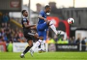 10 July 2019; Marc Guehi of Chelsea in action against Andre Wright of Bohemians during a friendly match between Bohemians and Chelsea at Dalymount Park in Dublin. Photo by Ramsey Cardy/Sportsfile