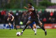 10 July 2019; Andre Wright of Bohemians during a friendly match between Bohemians and Chelsea at Dalymount Park in Dublin. Photo by Ramsey Cardy/Sportsfile