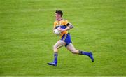 22 June 2019; Kieran Malone of Clare during the GAA Football All-Ireland Senior Championship Round 2 match between Leitrim and Clare at Avantcard Páirc Seán Mac Diarmada in Carrick-on-Shannon, Leitrim. Photo by Daire Brennan/Sportsfile