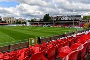 11 July 2019; A general view of Richmond Park ahead of the UEFA Europa League First Qualifying Round 1st Leg match between St Patrick's Athletic and IFK Norrköping at Richmond Park in Inchicore, Dublin. Photo by Sam Barnes/Sportsfile