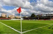 11 July 2019; A general view of Richmond Park ahead of the UEFA Europa League First Qualifying Round 1st Leg match between St Patrick's Athletic and IFK Norrköping at Richmond Park in Inchicore, Dublin. Photo by Sam Barnes/Sportsfile