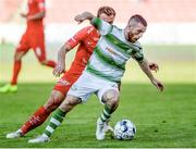 11 July 2019; Jack Byrne of Shamrock Rovers in action during the UEFA Europa League First Qualifying Round 1st Leg match between SK Brann and Shamrock Rovers at Brann Stadion, Bergen, Norway. Photo by Bjorn Erik Nesse/Sportsfile.