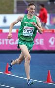 11 July 2019; Cathal Doyle of Ireland competes in the Men's 1500m on day one of the European U23 Athletics Championships at the Gunder Hägg Stadium in Gävle, Sweden. Photo by Giancarlo Colombo/Sportsfile