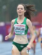 12 July 2019; Roisin Flanagan of Ireland competes in the Women's 1500m during day two of the European U23 Athletics Championships at the Gunder Hägg Stadium in Gävle, Sweden. Photo by Giancarlo Colombo/Sportsfile