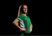 12 July 2019; Team Ireland athletes prepare for the European Youth Olympic Festival in Baku at a Team Day at the Sport Ireland Institute, when the Irish team was announced for the event. Pictured at the event is Blathnaid Higgins. Photo by Eóin Noonan/Sportsfile