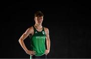 12 July 2019; Team Ireland athletes prepare for the European Youth Olympic Festival in Baku at a Team Day at the Sport Ireland Institute, when the Irish team was announced for the event. Pictured at the event is Cian Dunne. Photo by Eóin Noonan/Sportsfile