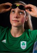 12 July 2019; Team Ireland athletes prepare for the European Youth Olympic Festival in Baku at a Team Day at the Sport Ireland Institute, when the Irish team was announced for the event. Pictured at the event is Ellie McKibbin. Photo by Eóin Noonan/Sportsfile