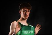 12 July 2019; Team Ireland athletes prepare for the European Youth Olympic Festival in Baku at a Team Day at the Sport Ireland Institute, when the Irish team was announced for the event. Pictured at the event is Michael Morgan. Photo by Eóin Noonan/Sportsfile