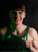 12 July 2019; Team Ireland athletes prepare for the European Youth Olympic Festival in Baku at a Team Day at the Sport Ireland Institute, when the Irish team was announced for the event. Pictured at the event is Thomas Connolly. Photo by Eóin Noonan/Sportsfile