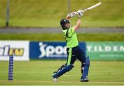 12 June 2019; Kevin O'Brien of Ireland batting during the 2nd T20 Cricket International match between Ireland and Zimbabwe at Bready Cricket Club in Magheramason, Co. Tyrone. Photo by Oliver McVeigh/Sportsfile