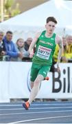 12 July 2019; Mark Smyth of Ireland competes in the 200m Men's Qualifying Rounds during day two of the European U23 Athletics Championships at the Gunder Hägg Stadium in Gävle, Sweden. Photo by Giancarlo Colombo/Sportsfile