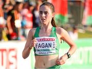 12 July 2019; Claire Fagan of Ireland competes in the 10,000m Women's Final during day two of the European U23 Athletics Championships at the Gunder Hägg Stadium in Gävle, Sweden. Photo by Giancarlo Colombo/Sportsfile