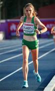 12 July 2019; Siobhra O' Flaherty of Ireland competes in the 10,000m Women's Final during day two of the European U23 Athletics Championships at the Gunder Hägg Stadium in Gävle, Sweden. Photo by Giancarlo Colombo/Sportsfile