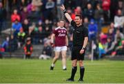 10 July 2019; Referee Paddy Neilan during the EirGrid Connacht GAA Football U20 Championship final match between Galway and Mayo at Tuam, Co. Galway. Photo by Sam Barnes/Sportsfile