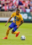 11 July 2019; Jordan Larsson of IFK Norrköping during the UEFA Europa League First Qualifying Round 1st Leg match between St Patrick's Athletic and IFK Norrköping at Richmond Park in Inchicore, Dublin. Photo by Sam Barnes/Sportsfile