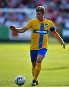 11 July 2019; Alexander Fransson of IFK Norrköping during the UEFA Europa League First Qualifying Round 1st Leg match between St Patrick's Athletic and IFK Norrköping at Richmond Park in Inchicore, Dublin. Photo by Sam Barnes/Sportsfile