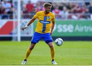 11 July 2019; Kasper Larsen of IFK Norrköping during the UEFA Europa League First Qualifying Round 1st Leg match between St Patrick's Athletic and IFK Norrköping at Richmond Park in Inchicore, Dublin. Photo by Sam Barnes/Sportsfile