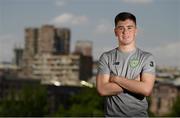 13 July 2019; Republic of Ireland's Brian Maher poses for a portrait at their team hotel prior to the start of the 2019 UEFA European U19 Championships in Yerevan, Armenia. Photo by Stephen McCarthy/Sportsfile