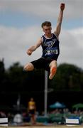 13 July 2019; Danny Kelly of Belgooly A.C. Co. Cork competing in the Long Jump during day two of the Irish Life Health National Juvenile Outdoor Championships at Tullamore Harriers Stadium in Tullamore, Co. Offaly.   Photo by Eóin Noonan/Sportsfile