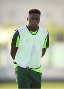13 July 2019; Jonathan Afolabi during a Republic of Ireland training session prior to the start of the 2019 UEFA European U19 Championships at the FFA Technical Centre in Yerevan, Armenia. Photo by Stephen McCarthy/Sportsfile