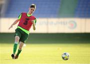 13 July 2019; Ciaran Brennan during a Republic of Ireland training session prior to the start of the 2019 UEFA European U19 Championships at the FFA Technical Centre in Yerevan, Armenia. Photo by Stephen McCarthy/Sportsfile