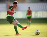 13 July 2019; Jack James during a Republic of Ireland training session prior to the start of the 2019 UEFA European U19 Championships at the FFA Technical Centre in Yerevan, Armenia. Photo by Stephen McCarthy/Sportsfile
