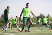 13 July 2019; Ali Reghba during a Republic of Ireland training session prior to the start of the 2019 UEFA European U19 Championships at the FFA Technical Centre in Yerevan, Armenia. Photo by Stephen McCarthy/Sportsfile